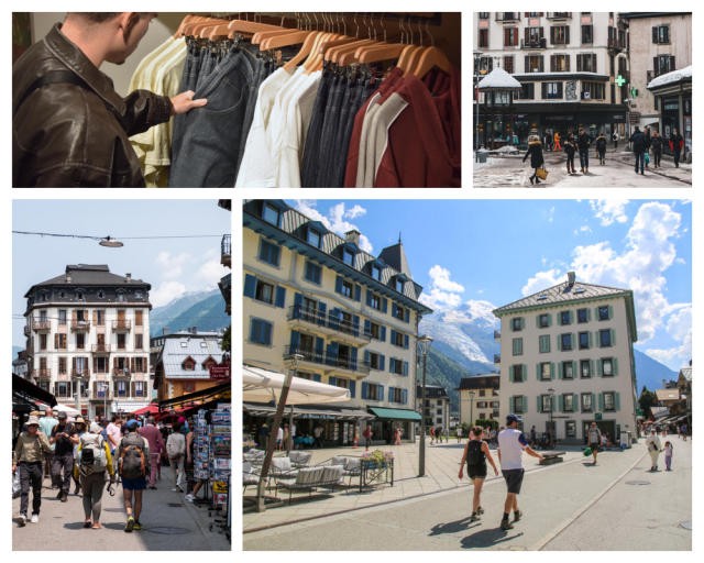 Shopping in Chamonix